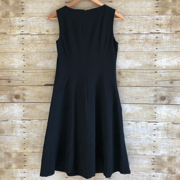 Calvin Klein Black Fit and Flare Dress - Picture 2 of 6